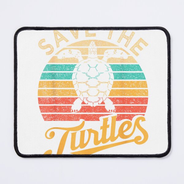 Item preview, Save The Turtles Animal Rights Sea Turtle Retro Style Gift T-Shirt designed and sold by Badriiiii.