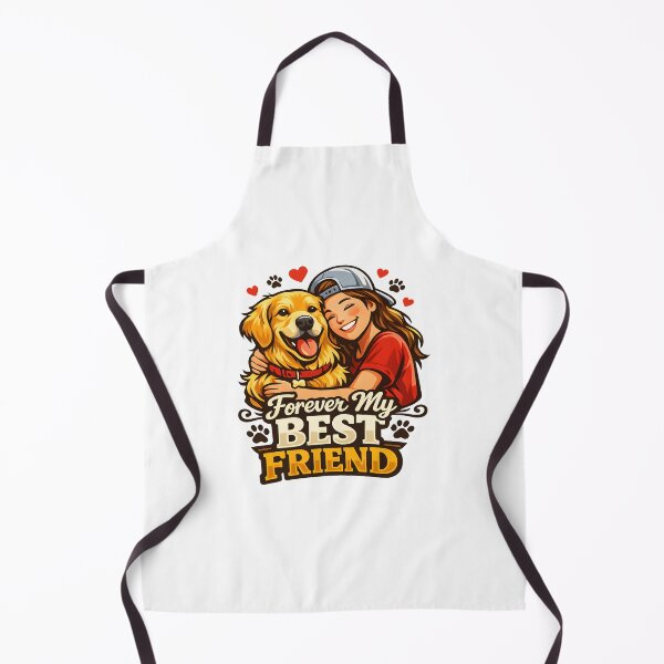 Item preview, Forever My Best Friend Golden Retriever Sticker designed and sold by Sahil Randhawa.