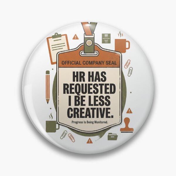 Item preview, HR Has Requested I Be Less Creative Shirt – Funny Office Humor T-Shirt, Corporate Meme Tee, Sarcastic Coworker Gift designed and sold by ZenKings.