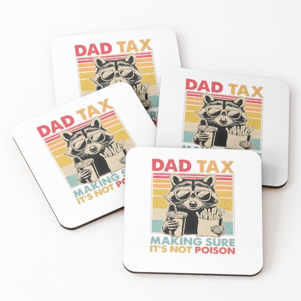 Item preview, Dad Tax Racoon designed and sold by fresh-sole-co.