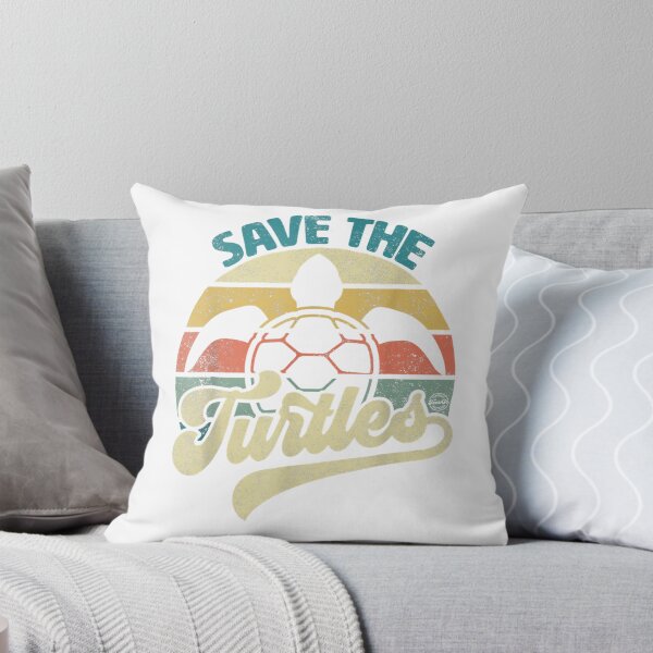 Artikelvorschau, „Rettet die Schildkröten“-Retro-T-Shirt entworfen und verkauft von kevincuellar.