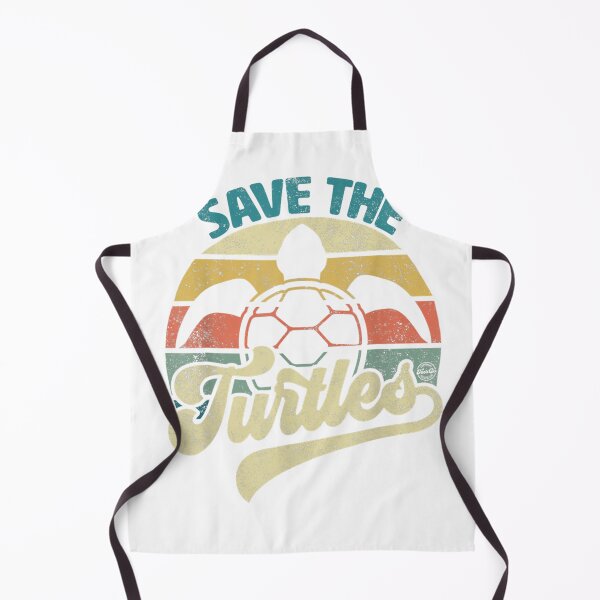 Item preview, Save The Turtles Retro T-Shirt designed and sold by kevincuellar.