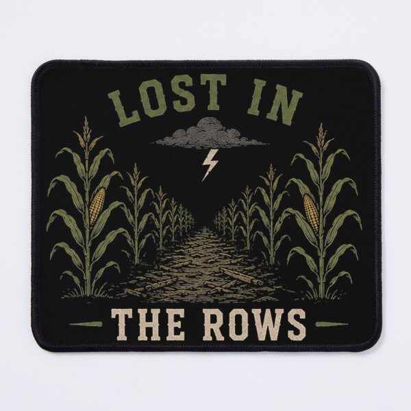 Item preview, Lost in the Rows – Vintage Spooky Cornfield Halloween Design designed and sold by RusticMeadow.
