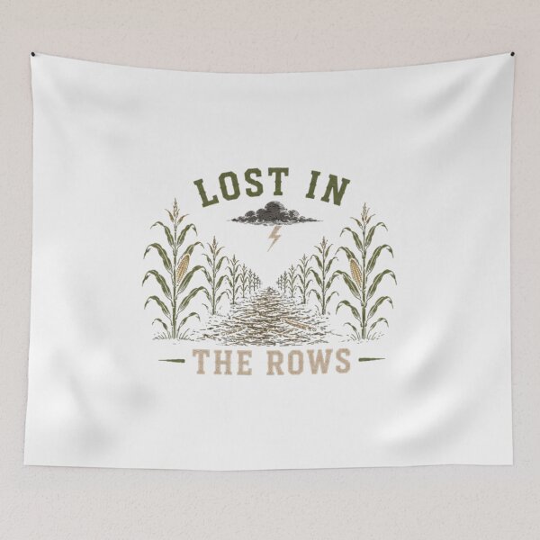 Item preview, Lost in the Rows – Vintage Spooky Cornfield Halloween Design designed and sold by RusticMeadow.