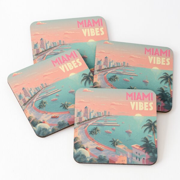 Item preview, Summer Miami Vibes Art designed and sold by Late Theory.