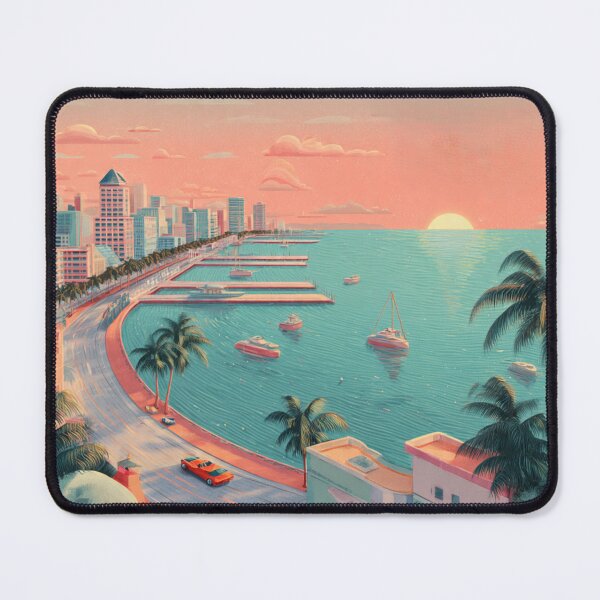 Item preview, Summer Miami Vibes Art designed and sold by Late Theory.