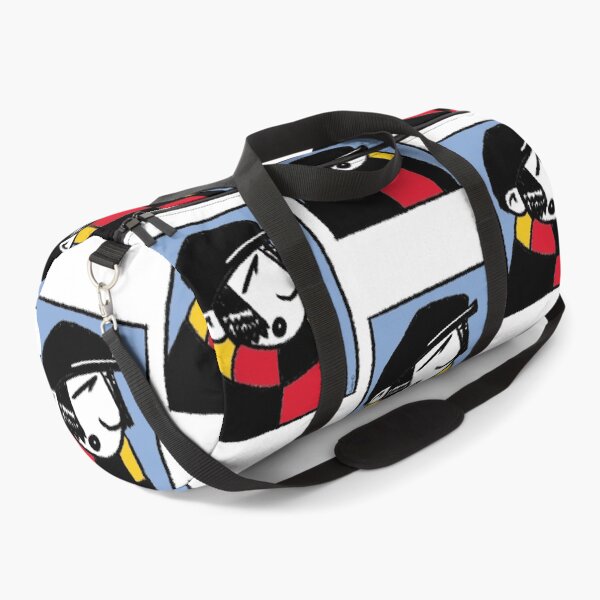 Item preview, Classic Football Fan Illustration | Retro Terrace Supporter | Red, Yellow & Black Scarf - Pop Art designed and sold by GWARTGB.