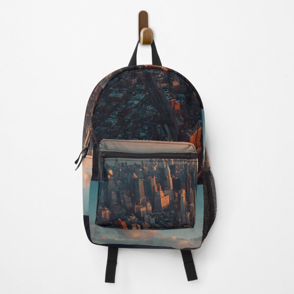 Item preview, New York City Skyline at Golden Sunset designed and sold by Neo Tokio.