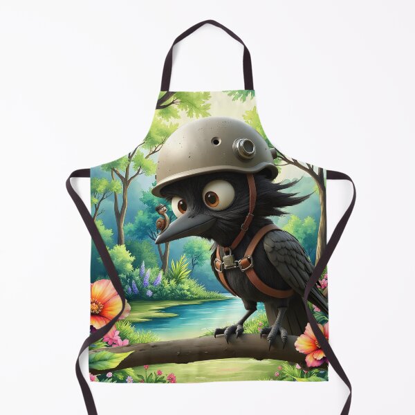 Item preview, The Crow Who Took Flying Advice from a Snail. designed and sold by nicky2342.