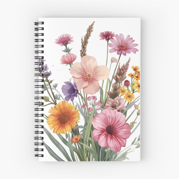 Item preview, Wild Meadow Flowers Watercolor Painting designed and sold by RawNaturePrints.