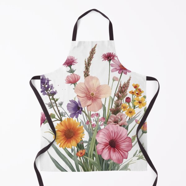 Item preview, Wild Meadow Flowers Watercolor Painting designed and sold by RawNaturePrints.