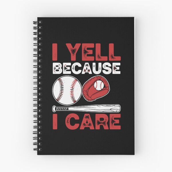 Item preview, I Yell Because I Care Baseball Coach Parent Fan designed and sold by PopStars1993.