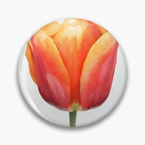 Item preview, Tulip Watercolor Painting designed and sold by RawNaturePrints.