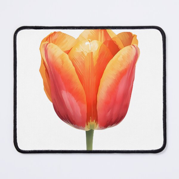 Item preview, Tulip Watercolor Painting designed and sold by RawNaturePrints.
