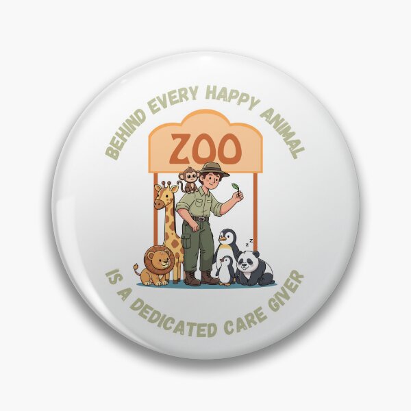 Item preview, Behind every happy animal is a dedicated care giver designed and sold by kaja sparrow.