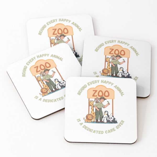 Item preview, Behind every happy animal is a dedicated care giver designed and sold by kaja sparrow.