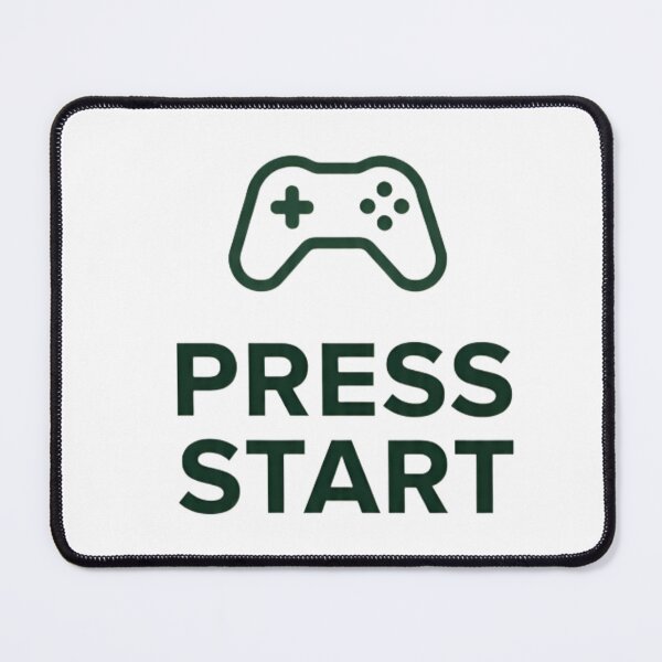 Item preview, Press Start Retro Minimalist Gaming Controller designed and sold by ThunderRed.