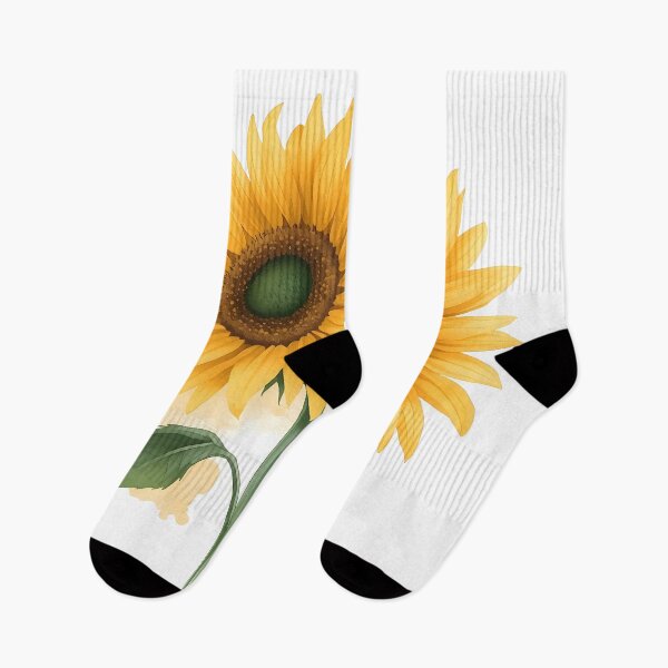 Item preview, Sunflower Duo Watercolor Painting designed and sold by RawNaturePrints.