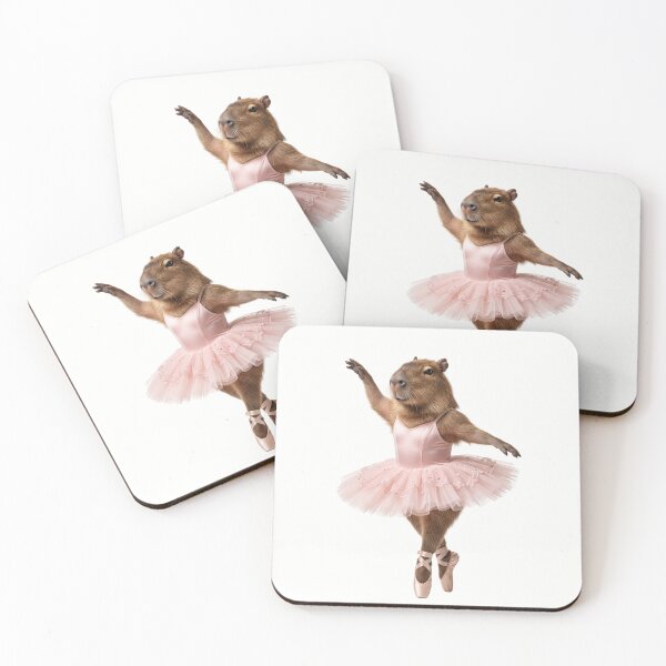 Item preview, Cute Capybara Ballet designed and sold by 2-Of-A-Kind.