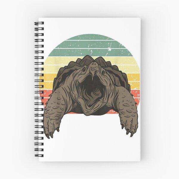 Item preview, Snapping Turtle Retro Sunset Snapping Turtle T-Shirt designed and sold by Badriiiii.