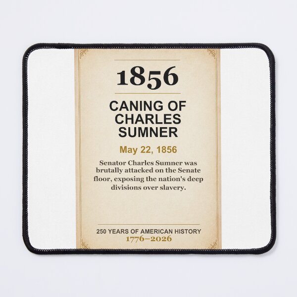 Item preview, America 250 | Canning of Charles Summer | 1856 designed and sold by ariksworld.