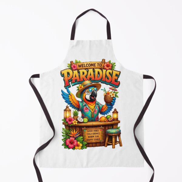 Item preview, Welcome To Paradise Tropical Parrot designed and sold by Sovereign Supply Co..