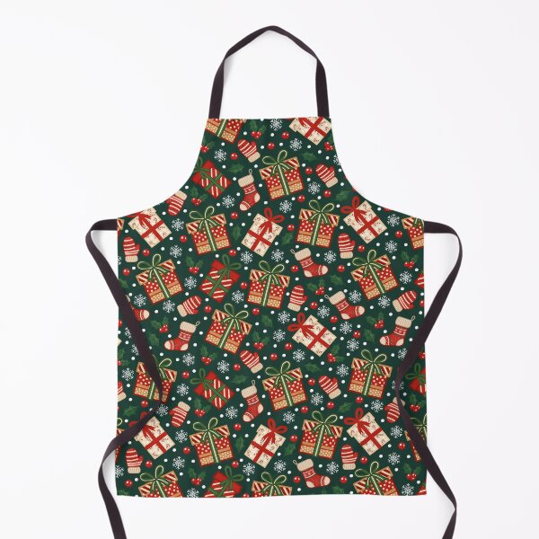 Item preview, Christmas Gifts Seamless Pattern | Cozy Holiday Presents, Mittens & Stockings Winter Design designed and sold by romyca creation_22.