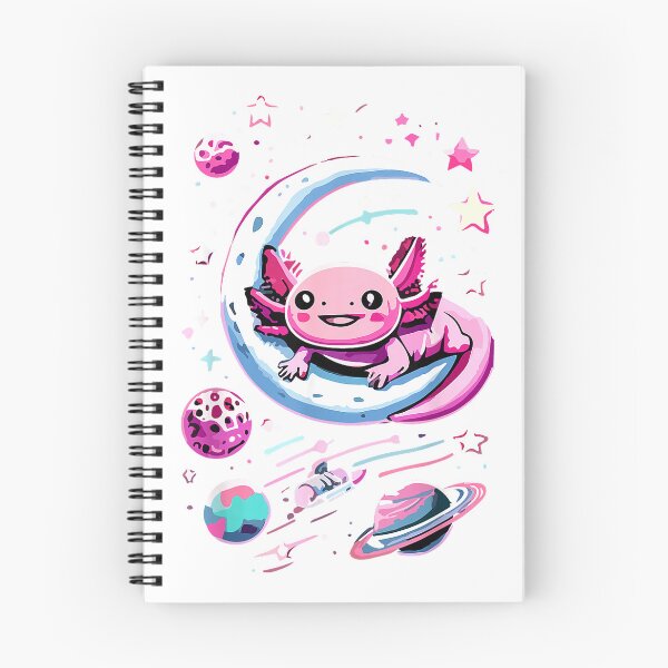 Item preview, Space Adventure Kawaii Axolotl T-Shirt designed and sold by KTY-NUSS.