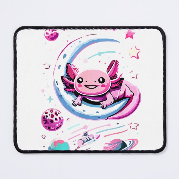 Item preview, Space Adventure Kawaii Axolotl T-Shirt designed and sold by KTY-NUSS.