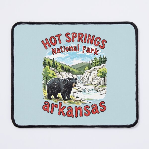 Item preview, Hot Springs Park Arkansas Cute Landscape designed and sold by HowToCanadian.
