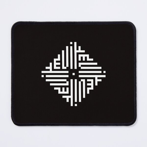 Item preview, LEVI | White | Modern Geometric Kufi Calligraphy | From Name to Art designed and sold by FOR YOUR NAME.