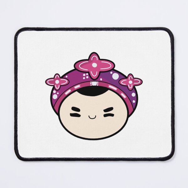 Item preview, Girl Cute Chibi Anime Pink Bow Oriental Flower Dress designed and sold by TheTouchArt.