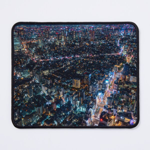 Item preview, Tokyo Neon Nights with Mount Fuji designed and sold by Neo Tokio.