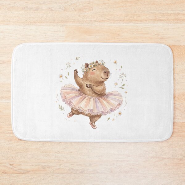 Item preview, Cute Ballet Capybara designed and sold by 2-Of-A-Kind.