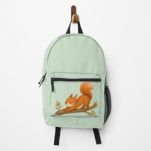 Item preview, Stretchy Mornings Red Squirrel designed and sold by MellowMunchkins.