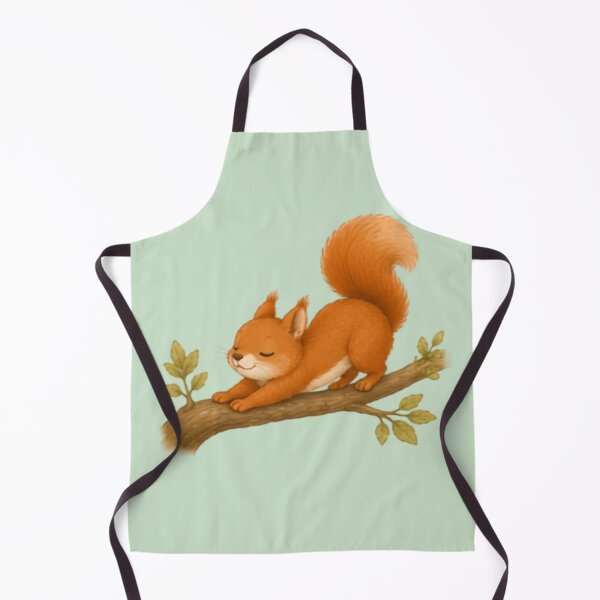 Item preview, Stretchy Mornings Red Squirrel designed and sold by MellowMunchkins.