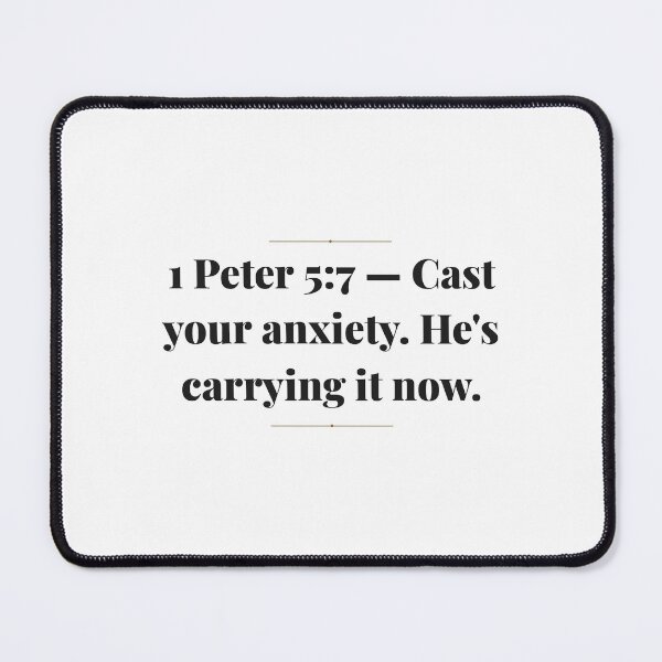 Item preview, Cast your anxiety. He's carrying it now. | ReDefined Mission designed and sold by Redefined Mission’s Official Merchandise .