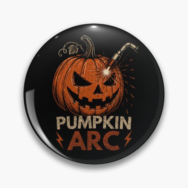 Item preview, Pumpkin Arc – Halloween Welder Jack O'Lantern Design designed and sold by RusticMeadow.