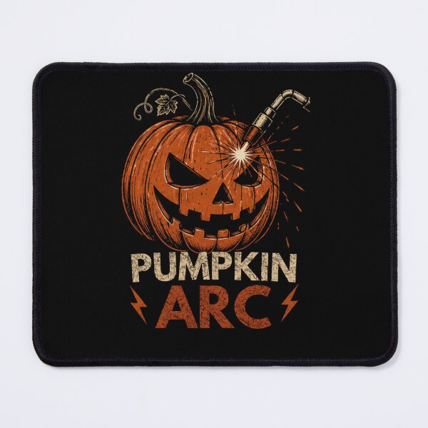 Item preview, Pumpkin Arc – Halloween Welder Jack O'Lantern Design designed and sold by RusticMeadow.