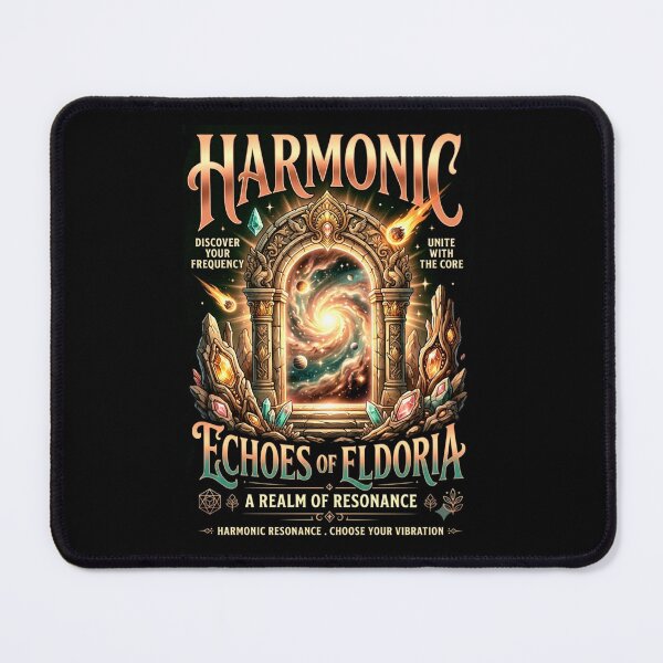 Item preview, Echoes of Eldoria – Cosmic Portal Fantasy Art designed and sold by Dogandesighn.