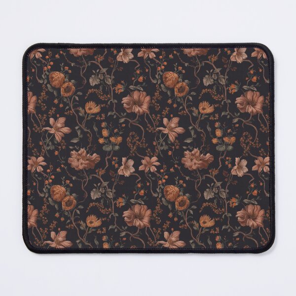 Item preview, Moody Dark Academia Vintage Floral Pattern designed and sold by NSB-Design.