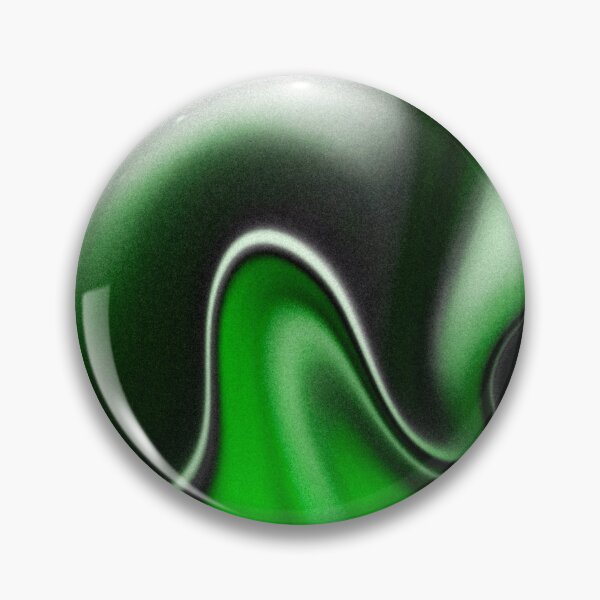 Item preview, Vibrant Green Liquid Swirl Grainy Abstract designed and sold by Happyabstract.