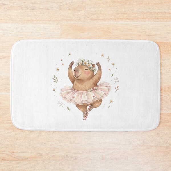 Item preview, Cute Ballet Capybara designed and sold by 2-Of-A-Kind.