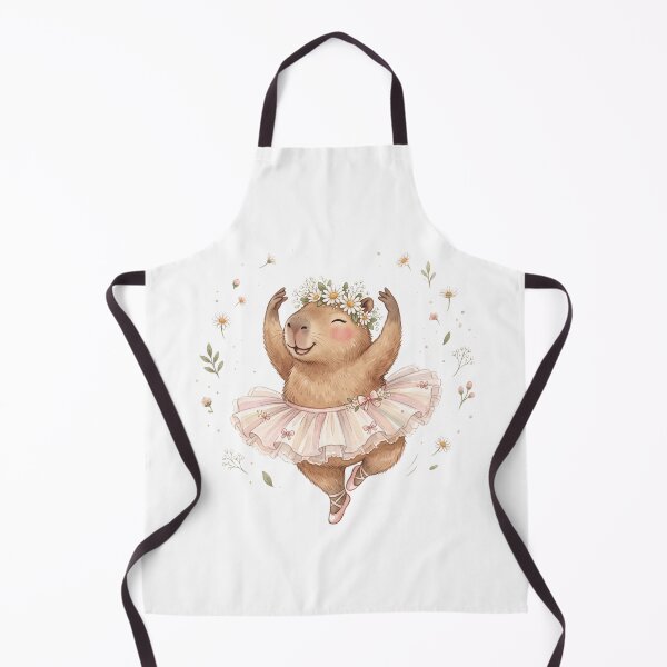 Item preview, Cute Ballet Capybara designed and sold by 2-Of-A-Kind.