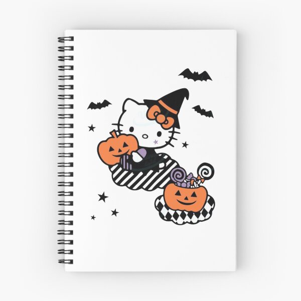 Item preview, Kitty Halloween Ghost Pumpkin Spooky Kawaii Aesthetic designed and sold by rfd2.