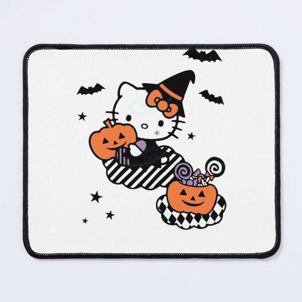 Item preview, Kitty Halloween Ghost Pumpkin Spooky Kawaii Aesthetic designed and sold by rfd2.