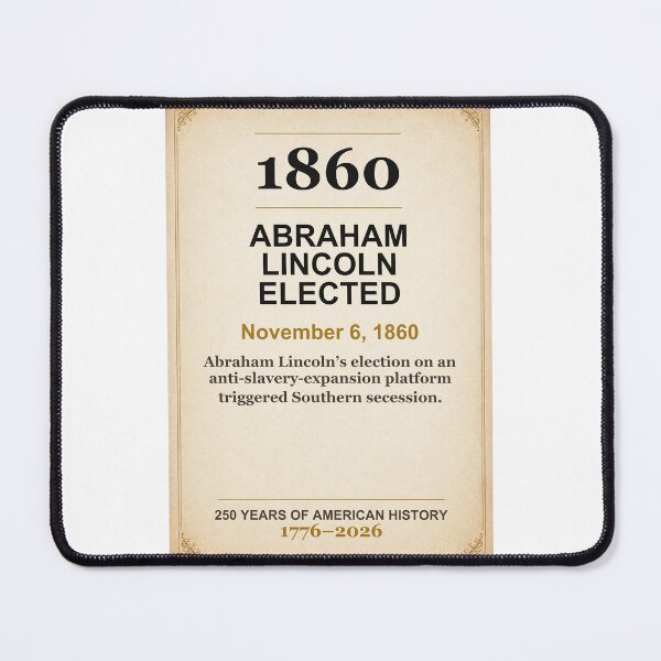 Item preview, America 250 | Abraham Lincoln Elected | 1860 designed and sold by ariksworld.