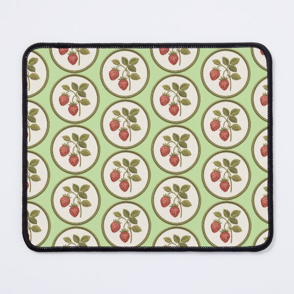 Item preview, Strawberry Embroidery Style Patch Design designed and sold by Lamlamiu.