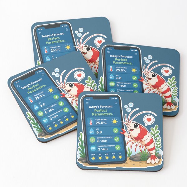Item preview, Funny Shrimp Keeper Perfect Water Parameters designed and sold by SimplePoDesign.