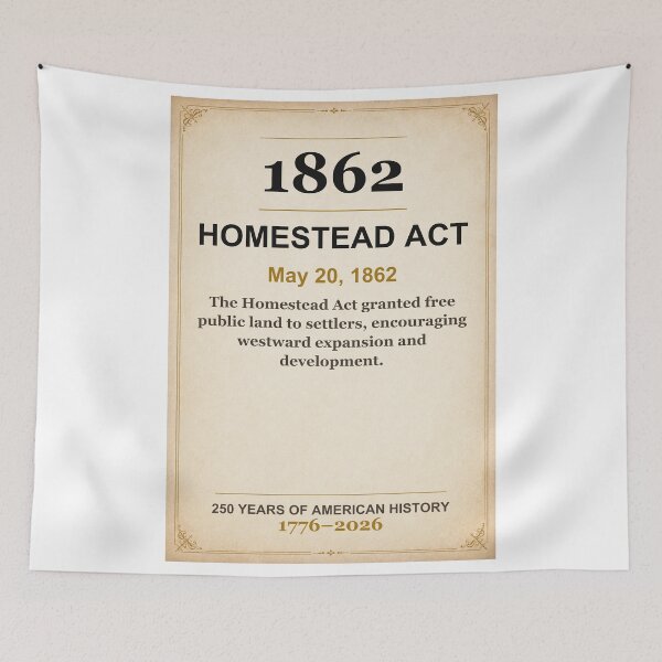 Item preview, America 250 | Homestead Act | 1862 designed and sold by ariksworld.